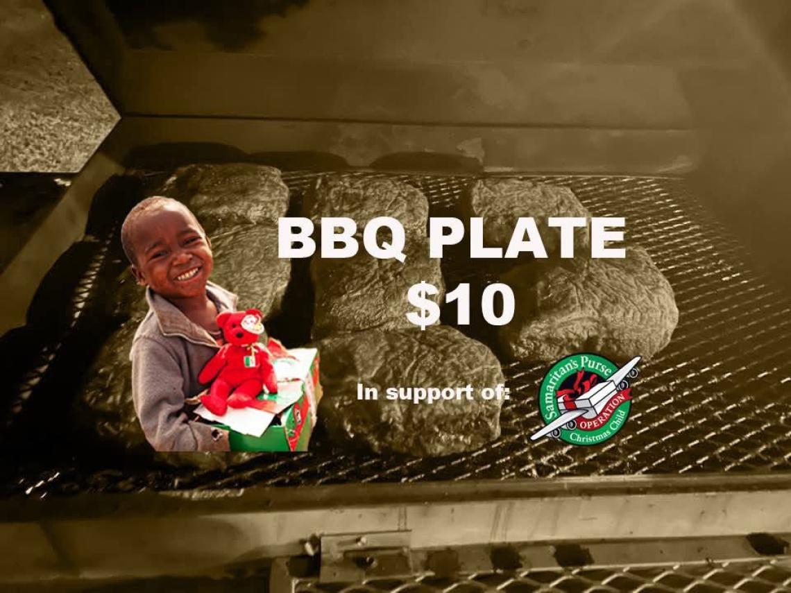 BBQ Plate Sale